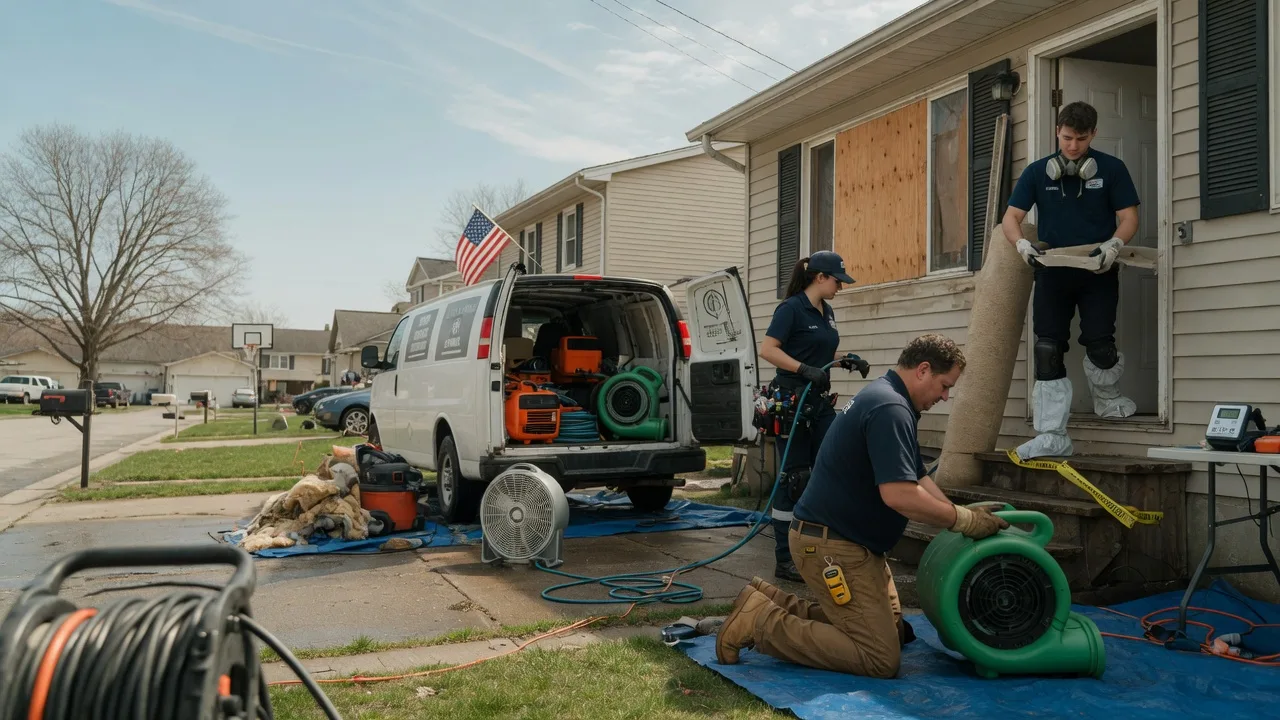 Water Damage Restoration in Kistler, WV near me